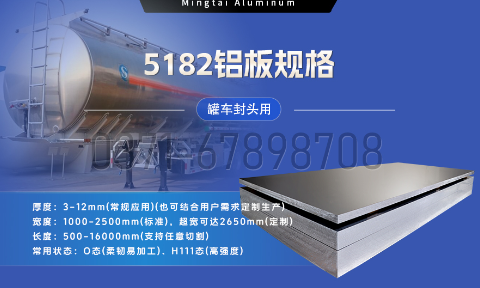 明泰鋁業(yè):以5182鋁板賦能罐車制造,引領(lǐng)輕量化與安全新標(biāo)桿